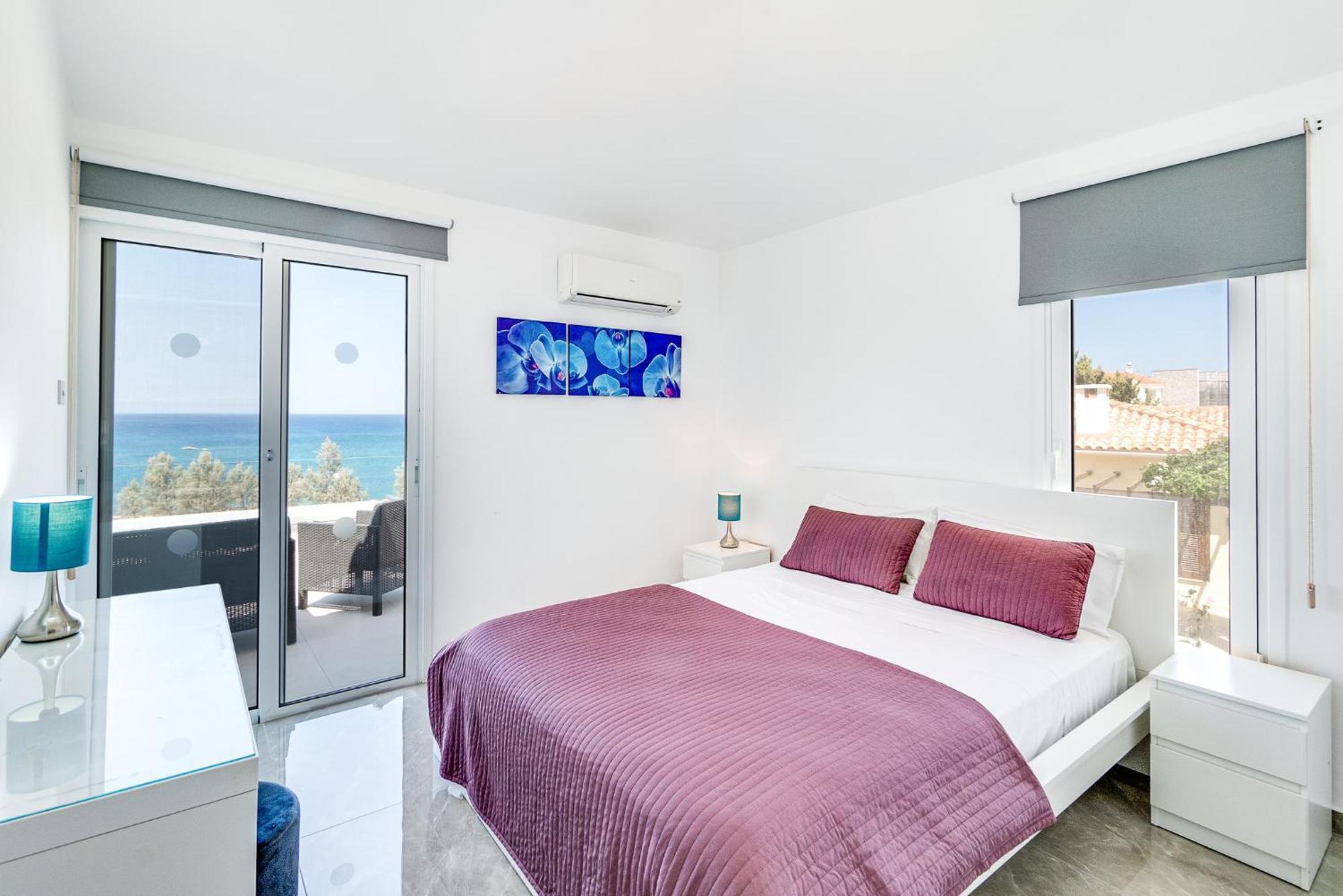 Beach Front Aqua Marina By Ezoria Villas Paralimni Dış mekan fotoğraf